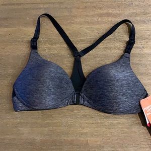 Warners racer back style front clasp bra